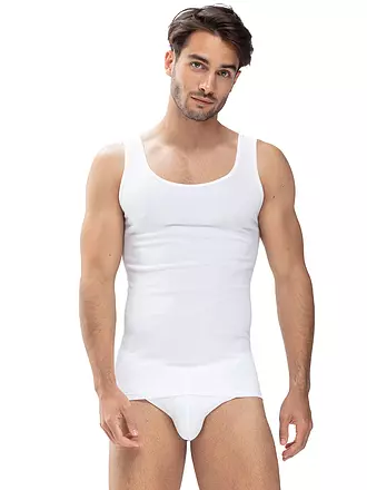 MEY | T-shirt de sport décontracté en coton blanc | weiss
